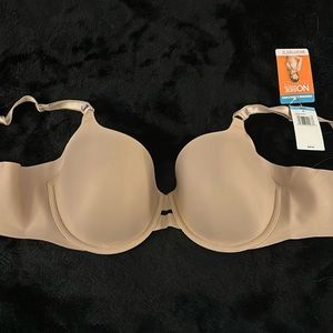Warner’s “No Side Effects” Underwire Bra 38C x2